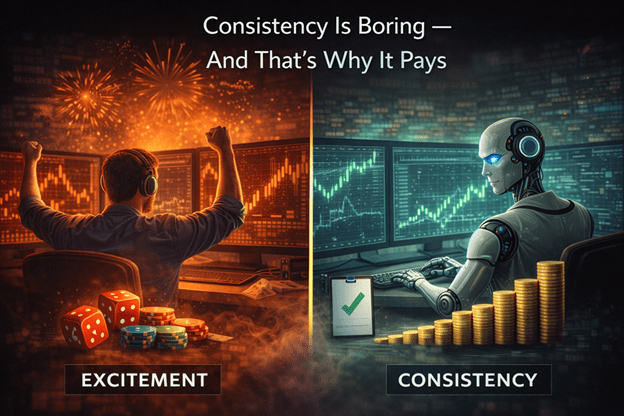 Consistency Is Boring And That’s Why It Pays